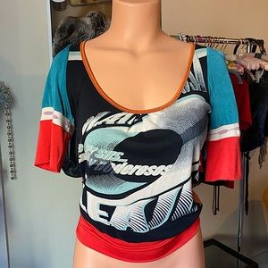 Custo Barcelona Graphic Top 00s